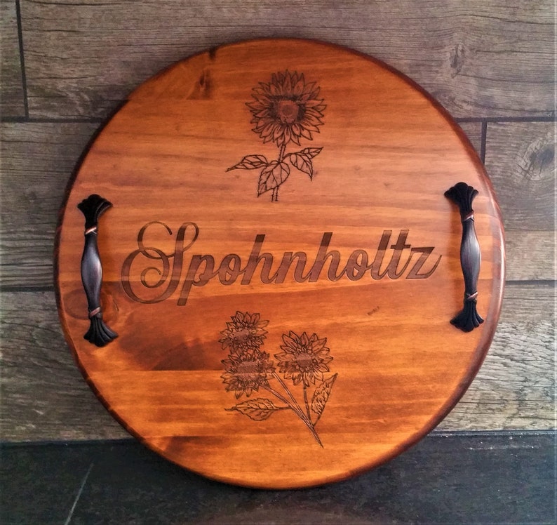 Personalized Serving Tray